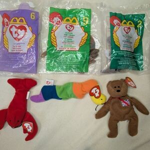 McDonald's Happy Meal TY Teenie Beanie Babies